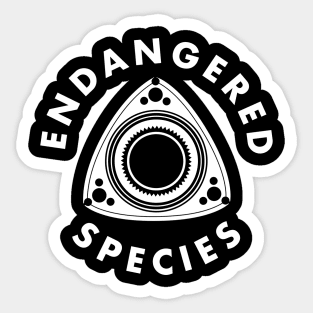 Endangered Species Rotary Engine Car Part Sticker